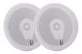 Poly-Planar Outdoor Speakers, White, 2-1/2in.D, 100W, PR MA8505-W