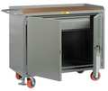 Little Giant Mobile Workbench Cabinet, 3600 lb., 53" L MH-2D-2448-HDFL