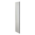 Salsbury Industries End Panel, Gray, 72inH x 21inW x 3/4inD 22235GRY