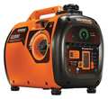 Generac Portable Inverter Generator, Gasoline, 1600 Rated, 2000 Surge, Power Dial Start, 13.3 A 6866