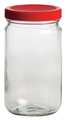 Qorpak Glass Bottle, 32 oz., Clear, PK12 239542