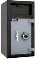 Mesa Safe Co Depository Safe, with Combination Dial 110 lb, 1.4 cu ft, Steel MFL2714C