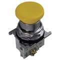 Eaton Cutler-Hammer Non-Illuminated Push Button, Yellow 10250T26Y