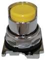 Eaton Non-Illum Push Button Operator, Yellow 10250T514