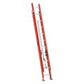 Louisville 20 ft Fiberglass Extension Ladder, 300 lb Load Capacity L-3025-20