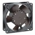 Ebm-Papst Standard Square Axial Fan, Square, 24V DC, 54 cfm, 3 5/8 in W. 3314NH