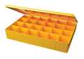 Flambeau Compartment Box with 24 compartments, Plastic, 2 1/8 in H x 9 in W M824