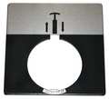 Eaton Blank Legend Plate, Push/Pull, Black 10250TPP18