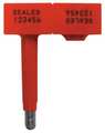 Tydenbrooks ISO 17712: 2013 High Security Bolt Seal, Laser Marked, Red, PK200 1061064