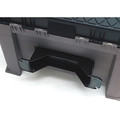 Contico Step Stool Tool Box, Plastic, Gray, 18-1/2" W x 12-3/8" D x 13" H G9402GYBK