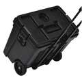 Contico Rolling Tool Box, Plastic, Black, 23" W x 15-1/2" D x 20" H G1921BK-4