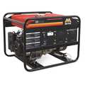 Mi-T-M Portable Generator, Gasoline, 6,900 W Rated, 8,000 W Surge, Recoil Start, 120/240V AC, 57.5/28.75 A GEN-8000-0MK0