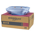 Taskbrand Wipes 12" 16-3/4", Blue N-A115ITB
