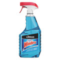 Windex Liquid Glass Cleaner, Blue, Trigger Spray Bottle, 12 PK 682259