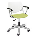 Kfi Task Seating Chair, 22"L35"H, Padded, KoolSeries TK2300-ARMS