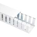 Panduit Wire Duct, Wide Slot, White, 1.26 W x 4 D G1X4WH6