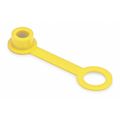 Zoro Select Grease Fitting Caps, Yellow, Long PK10 GC-18-YELLOW