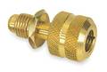 Jb Industries Quick Coupler, 1/4 In MxF, 0 Deg 33112N