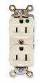 Hubbell 15A Duplex Receptacle 125VAC 5-15R IV HBL8200HI