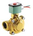 Redhat 24V AC Brass Solenoid Valve, Normally Closed, 1 1/2 in Pipe Size 8210G022