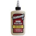 Titebond Wood Glue, II Dark Series, Light Brown, 24 hr Full Cure, 8 oz, Bottle 3703