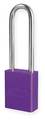 American Lock Lockout Padlock, KA, Purple, 1-7/8"H A1107KAPRP