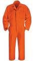 Red Kap Coverall, Chest 48In., Orange CT10OR RG 48