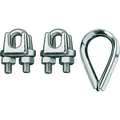 Ronstan Wire Rope Clip and Thimble Kit, 3/32 In ID003404-02