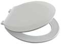 Centoco Toilet Seat, With Cover, Plastic, Elongated, White GR1600BP8-001