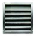 Dayton Louver, Intake, 18-24 In, Aluminum 4F952