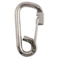 Lucky Line Spring Snap, HD, Steel, L 3 3/16 In, Snap Opening: 9/16 in 4GGP7