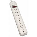 Tripp Lite Surge Protector Strip, 7 Outlet, White TLP712