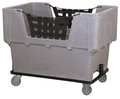 Zoro Select Material Handling Cart, Gray N1017261-GRAY