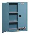 Justrite Corrosive Safety Cabinet, 45 gal., Blue 894502