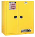 Justrite Sure-Grip EX Flammable Safety Cabinet, 115 gal., Yellow 899270