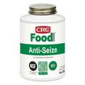 Crc Food Grade Anti-Seize, H1 Food Grade, 8 oz Brush-Top Can, White SL35905