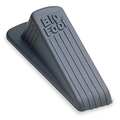 Master Mfg Door Wedge No Slip, Rubber, Gray, 1-1/4"H x 2-1/4"W, PK.2 GD002