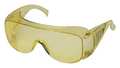 Condor Safety Glasses, Amber Anti-Scratch 4JND7