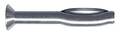 Mkt Fastening Sup-R-Split Nail Drive Anchor, 1/4" Dia., 1-1/2" L, Alloy Steel Zinc Plated, 100 PK 1674060