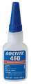 Loctite Instant Adhesive, 460 Series, Clear, 0.7 oz, Bottle 135463