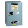 Justrite Corrosive Safety Cabinet, 12 gal., Blue 891222