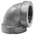 Anvil 1-1/2" x 1-1/4" Female NPT x Female NPT Cast Iron 90 Degree Elbow Class 125 0300013406