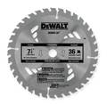 Dewalt 7-1/4" 36T Carbide Thin Kerf Circular Saw Blade DW3176