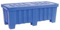 Myton Industries Blue Bulk Container, Plastic, 7 cu ft Volume Capacity 4LMC3