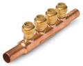 Sharkbite Push Fit Manifold, LF Copper, 1 In. W 22997LF