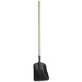 Westward Not Applicable 16 ga Standard Scoop Square Point Shovel, Steel Blade, 48 in L Natural Wood Handle 4LVT1
