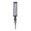 Zoro Select Industrial Thermometer, 0 to 120 F, Case Color: Black 4LZN7