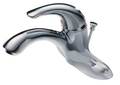 Delta Manual 4" Mount, 2 Hole Low Arc Bathroom Faucet, Chrome 22C331