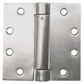 Zoro Select 2 1/4 in W x 4 1/2 in H Stainless steel Spring Hinge 4PA89