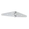 Zoro Select 2 5/16 in W x 6 in H zinc plated Strap Hinge 4PB42